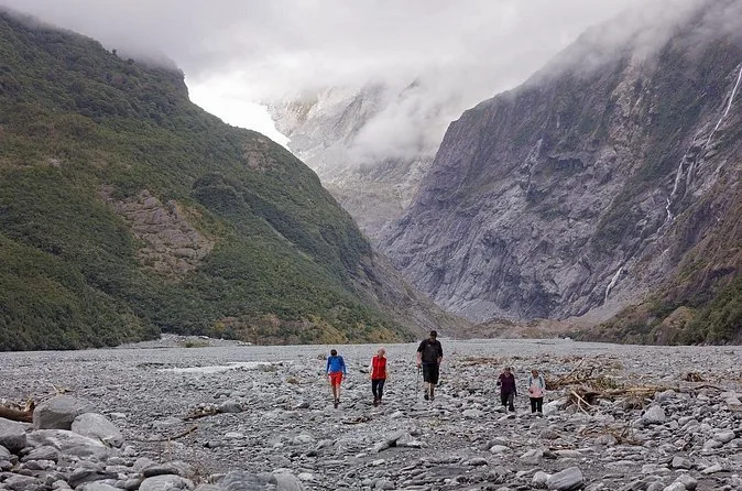 Talwanderung am Franz Josef Glacier